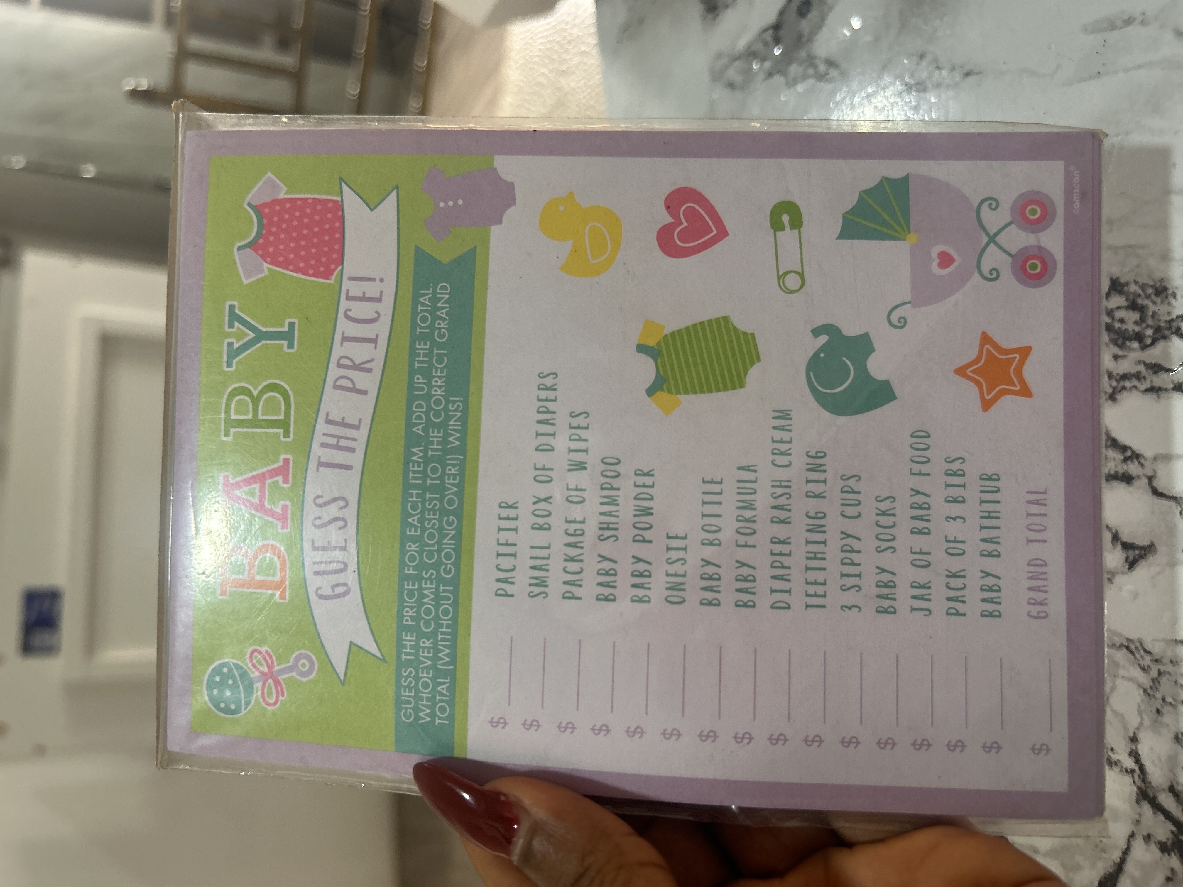 Baby Shower Games