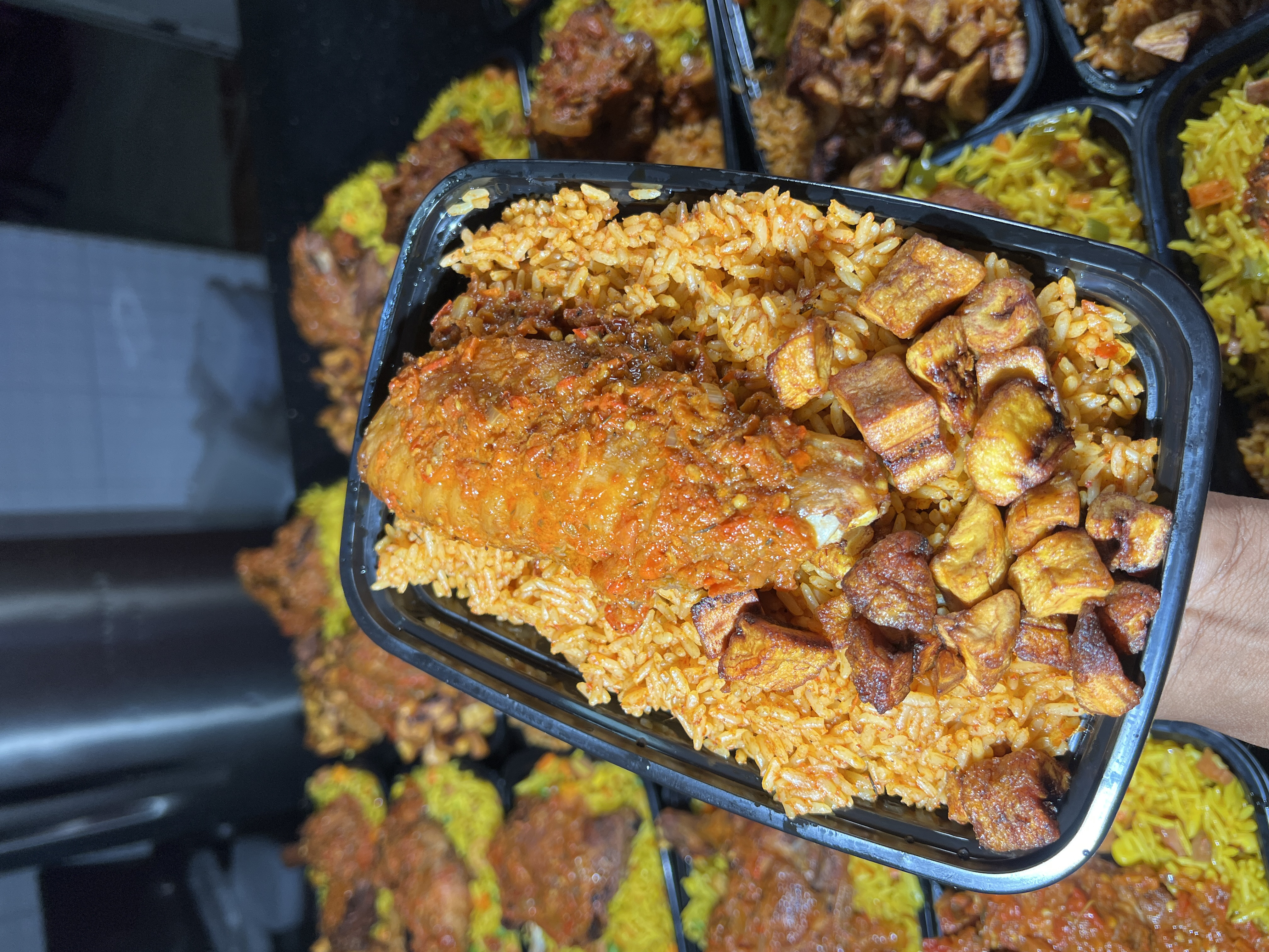 Smokey Jollof Rice And Turkey